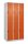 CP Spind Classic Plus reinorange, lichtgrau 080300-30 S10000, 6 Schließfächer 90,0 x 50,0 x 185,0 cm