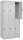 CP Spind Classic Plus lichtgrau 080300-30 S10008, 6 Schließfächer 90,0 x 50,0 x 185,0 cm
