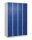 CP Spind Classic Plus lichtgrau, enzianblau 080300-40 S10003, 8 Schließfächer 120,0 x 50,0 x 185,0 cm