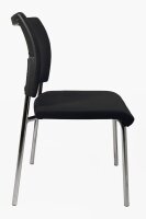 Topstar Besucherstühle Visit 10 NV190 G20 schwarz Stoff, 2 St.