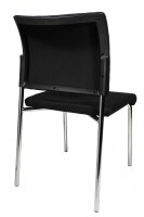 Topstar Besucherstühle Visit 10 NV190 G20 schwarz Stoff, 2 St.