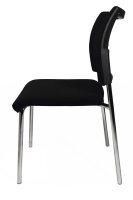 Topstar Besucherstühle Visit 10 NV190 G20 schwarz Stoff, 2 St.