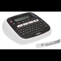 brother P-touch D200BWVP Beschriftungsgerät schwarz, weiß