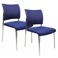 Topstar Besucherstühle Visit 10 NV190 G26 blau...