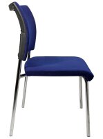 Topstar Besucherstühle Visit 10 NV190 G26 blau Stoff, 2 St.