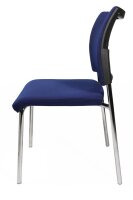 Topstar Besucherstühle Visit 10 NV190 G26 blau Stoff, 2 St.
