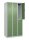 CP Spind Classic Plus lichtgrau, resedagrün 080300-30 S10015, 6 Schließfächer 90,0 x 50,0 x 185,0 cm