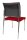 Topstar Besucherstühle Visit 10 NV190 G21 rot Stoff, 2 St.