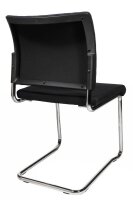 Topstar Besucherstühle Visit 20 NV390 G20 schwarz Stoff, 2 St.