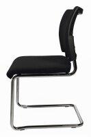 Topstar Besucherstühle Visit 20 NV390 G20 schwarz Stoff, 2 St.