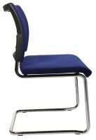 Topstar Besucherstühle Visit 20 NV390 G26 blau Stoff, 2 St.