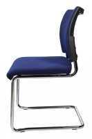 Topstar Besucherstühle Visit 20 NV390 G26 blau Stoff, 2 St.