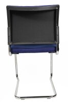 Topstar Besucherstühle Visit 20 NV390 G26 blau Stoff, 2 St.
