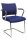 Topstar Besucherstühle Visit 20 NV390 G26 blau Stoff, 2 St.