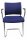 Topstar Besucherstühle Visit 20 NV390 G26 blau Stoff, 2 St.