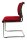 Topstar Besucherstühle Visit 20 NV390 G21 rot Stoff, 2 St.
