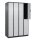 CP Spind Classic Plus anthrazitgrau, lichtgrau 080300-40 S10022, 8 Schließfächer 120,0 x 50,0 x 185,0 cm