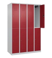 CP Spind Classic Plus lichtgrau, rubinrot 080300-40...