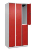 CP Spind Classic Plus lichtgrau, verkehrsrot 080300-30...