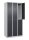CP Spind Classic Plus anthrazitgrau, lichtgrau 080300-30 S10044, 6 Schließfächer 90,0 x 50,0 x 185,0 cm