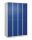 CP Spind Classic Plus lichtgrau, enzianblau 080300-40 S10039, 8 Schließfächer 120,0 x 50,0 x 185,0 cm