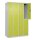 CP Spind Classic Plus clowngrün, lichtgrau 080300-40 S10046, 8 Schließfächer 120,0 x 50,0 x 185,0 cm