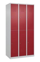 CP Spind Classic Plus lichtgrau, rubinrot 080300-30...