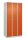 CP Spind Classic Plus reinorange, lichtgrau 080300-30 S10061, 6 Schließfächer 90,0 x 50,0 x 185,0 cm