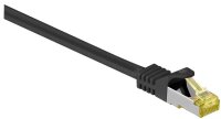 goobay RJ-45 Netzwerkkabel 30,0 m schwarz bis zu 10,00...