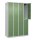 CP Spind Classic Plus lichtgrau, resedagrün 080300-40 S10053, 8 Schließfächer 120,0 x 50,0 x 185,0 cm