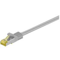 goobay RJ-45 Netzwerkkabel 2,0 m grau bis zu 10,00...