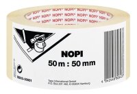 NOPI Kreppband beige 50,0 mm x 50,0 m 1 Rolle