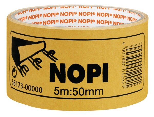 NOPI Fix doppelseitiges Klebeband 50,0 mm x 5,0 m, 1 Rolle