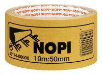 NOPI Fix doppelseitiges Klebeband 50,0 mm x 10,0 m, 1 Rolle