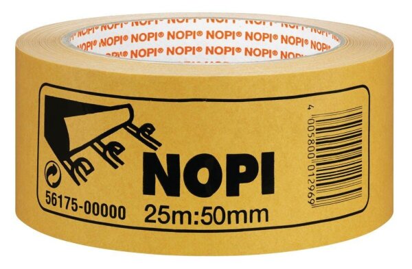 NOPI Fix doppelseitiges Klebeband 50,0 mm x 25,0 m, 1 Rolle