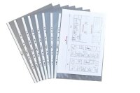 DURABLE Prospekthüllen DIN A3 quer transparent...