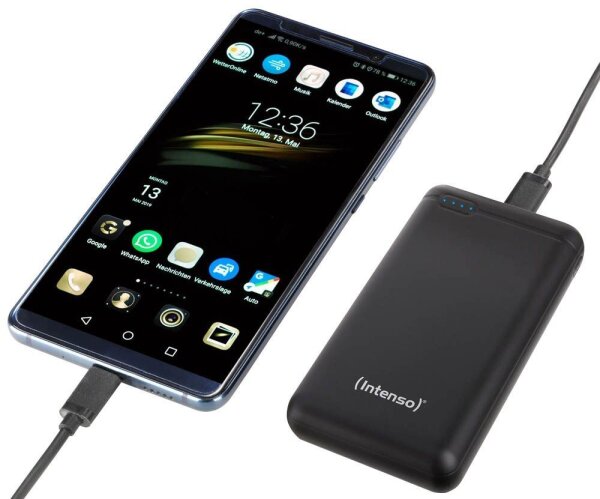 Intenso XS20000 Powerbank 20.000 mAh schwarz