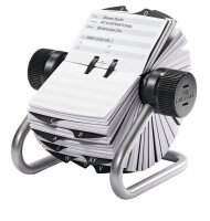 DURABLE Telefon-/Adress-Rollkartei Telindex silber,...