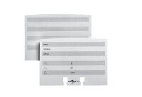 DURABLE Telefon-/Adress-Rollkartei Telindex silber, für 500 Adress,- Telefonkarten