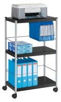 PAPERFLOW Bürowagen anthrazit 3 Ebenen 60,0 x 36,0 x...
