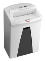 HSM SECURIO AF150 Aktenvernichter mit Partikelschnitt P-4, 4,5 x 30 mm, bis 150 Blatt, weiß