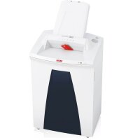 HSM SECURIO AF500 Aktenvernichter mit Partikelschnitt P-4, 4,5 x 30 mm, bis 500 Blatt, weiß