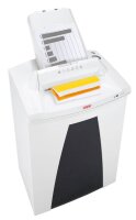 HSM SECURIO AF500 Aktenvernichter mit Partikelschnitt P-4, 4,5 x 30 mm, bis 500 Blatt, weiß
