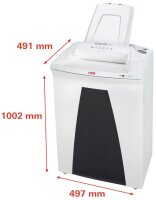 HSM SECURIO AF500 Aktenvernichter mit Partikelschnitt...