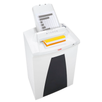 HSM SECURIO AF500 Aktenvernichter mit Partikelschnitt P-6, 0,78 x 11 mm, bis 500 Blatt, weiß