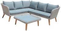 Garden Pleasure Loungegruppe PAMPLONA hellgrau...