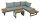 Garden Pleasure Loungegruppe FELICE grau, anthrazit Holz, Metall, 11-teilig