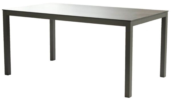 Garden Pleasure Gartentisch SOPHIA anthrazit rechteckig 158,0 x 90,0 x 74,0 cm