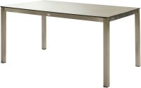 Garden Pleasure Sitzgruppe SIENNA, grau Kunststoff, Metall, 5-teilig  ( 305385-1 )