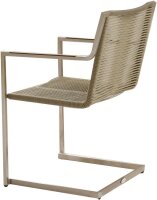 Garden Pleasure Sitzgruppe SIENNA, grau Kunststoff, Metall, 5-teilig  ( 305386-1 )